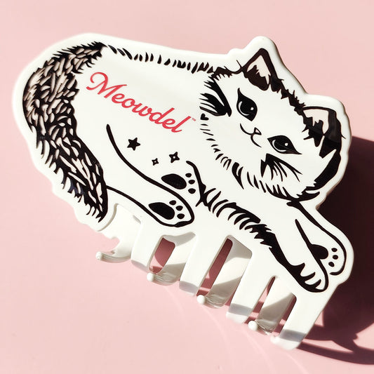 Meowdel Statement Kitten Claw Clip — Coming Soon 🐾✨