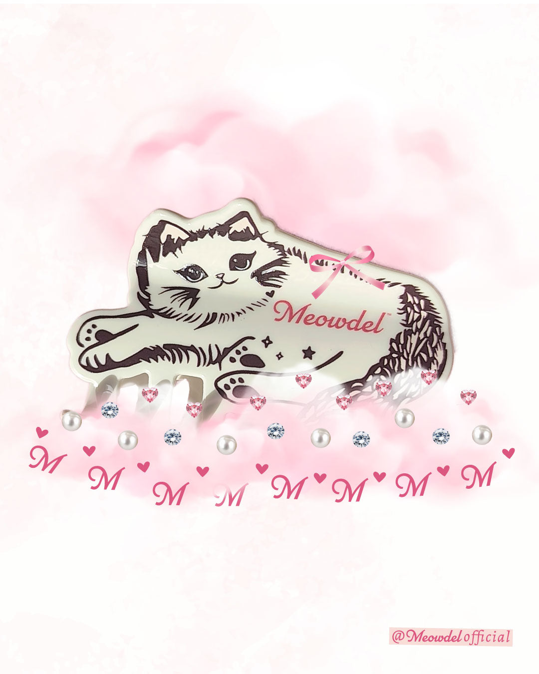 Meowdel Kitten Claw Clip