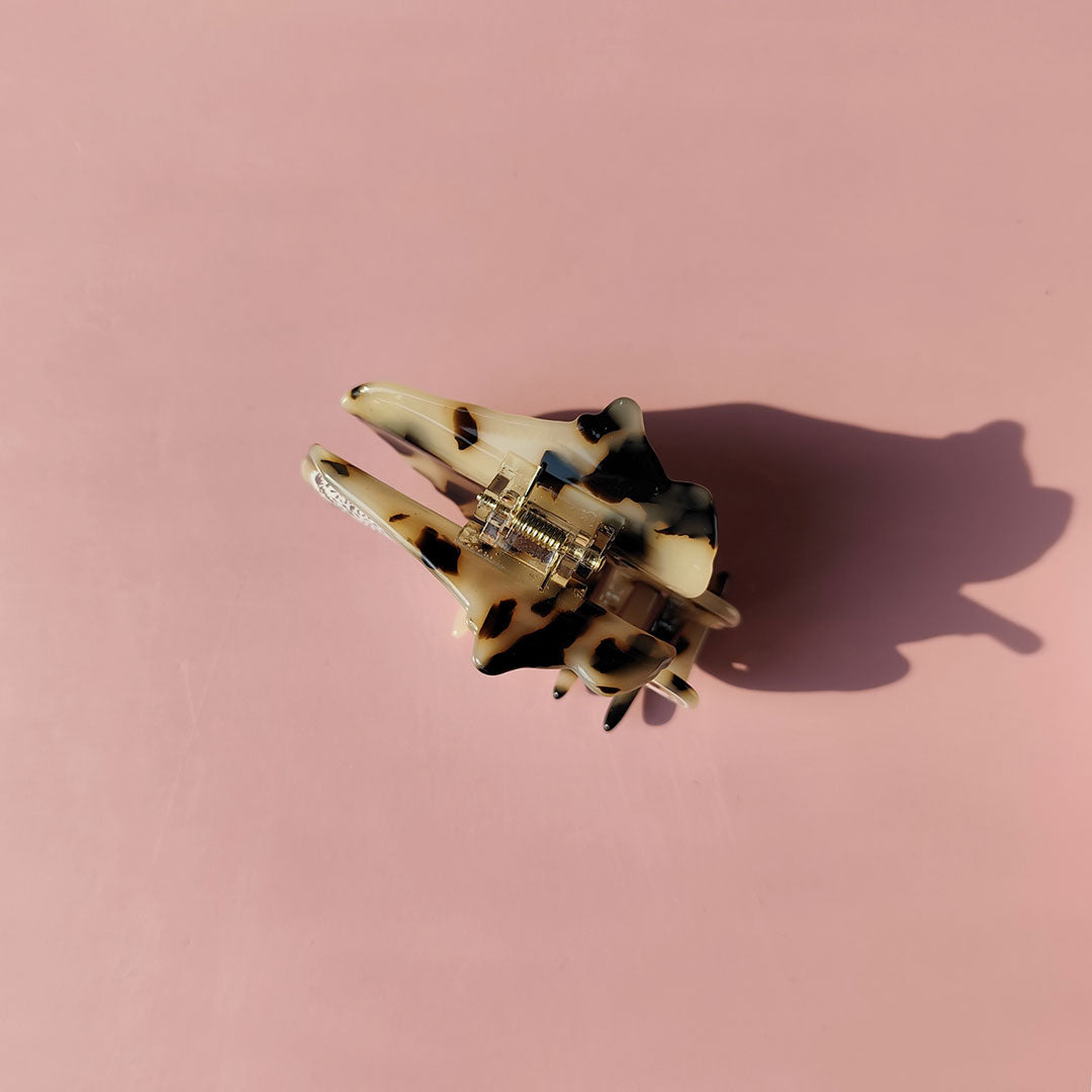 Tortoiseshell Meowdel Kitten Claw Clip