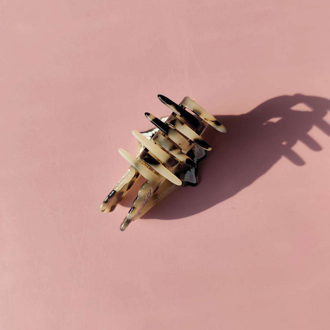 Tortoiseshell Meowdel Kitten Claw Clip